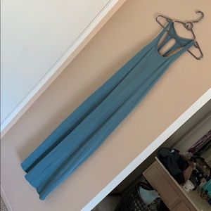 Lululemon Maxi Key Hole Back 6 Blue